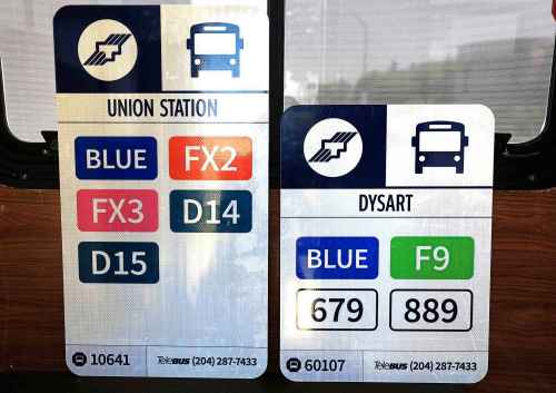 Ruth Bonneville  / Free Press 

49.8 - transit

Photo of some of the new bus signs going up in the city.

For story on the Manager of Transit Service Development  Bjorn Radstrom, the top planner behind the new bus system and how his grand plan for a completely new transit system in Winnipeg. 

Reporter: Conrad Sweatman

June 20th,  2025