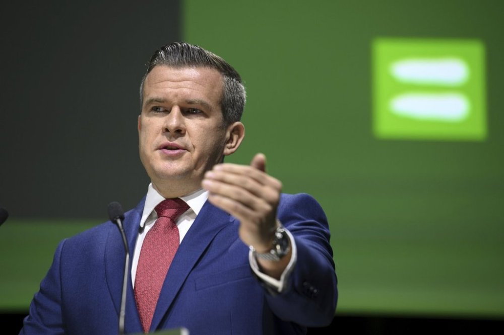 FILE - The President of World Anti-Doping Agency (WADA) Witold Banka speaks during the opening of the WADA Symposium for Anti-Doping Organizations at the SwissTech Convention Center in Lausanne, Switzerland, March 18, 2025. (Laurent Gillieron/Keystone via AP, file)