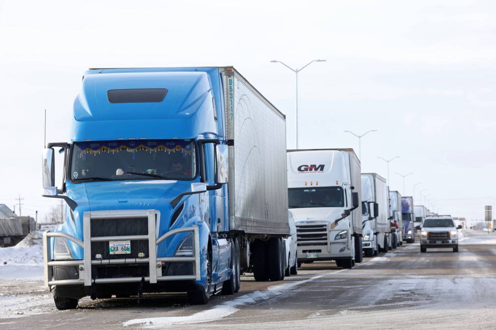 Tim Smith/The Brandon Sun Files
Trucking companies caught under-reporting payrolls to the WCB, only face a maximum penalty of $5,000.