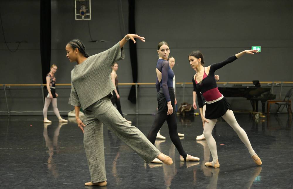 Ryan-Rogocki photo
Choreographer Sahel Pascual leads Aspirants students through her new piece.