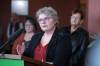 RUTH BONNEVILLE / FREE PRESS FILES
                                Deb Elias, of the College of Registered Nurses of Manitoba, centre, and Darlene Jackson, president of the Manitoba Nurses Union, right, want tighter restrictions on incoming nurses.