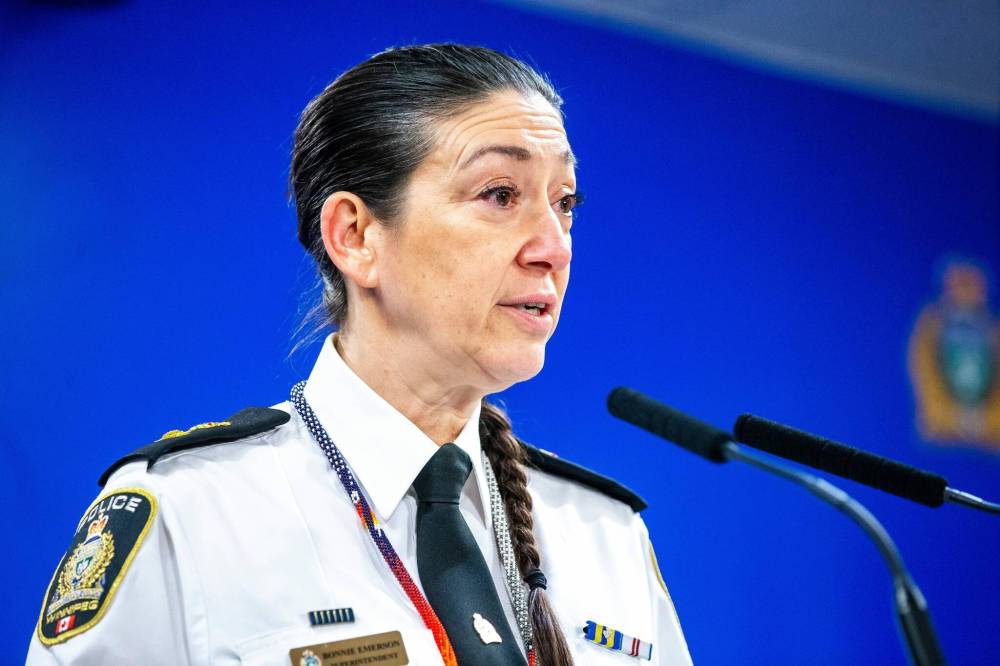 MIKAELA MACKENZIE / FREE PRESS FILES
                                Winnipeg Police Service Supt. Bonnie Emerson: 'We are really trying, and paying attention, to community safety.'