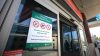 RUTH BONNEVILLE / FREE PRESS
                                A sign is posted outside the entrance to the Health Science Centre Emergency Entrance stating no weapons are allowed.