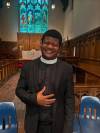 Naboth Manzongo was elected to be the 14th bishop of the Diocese of Rupert&rsquo;s Land on May 31. He says he hopes he can be &lsquo;an inspiration to Black youth, and to youth from other marginalized communities.&rsquo; (Ryan Turnbull photo)