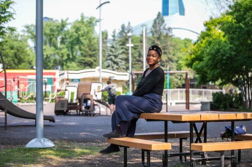 MIKAELA MACKENZIE / FREE PRESS
                                Kelly Bado spends a lot of time with her family at The Forks.