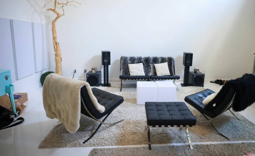 The company’s lounge area. (Ruth Bonneville / Free Press)