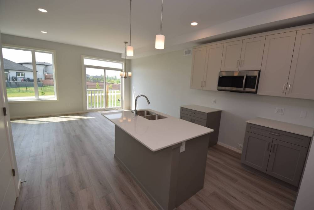 TODD LEWYS / FREE PRESS
A well-proportioned floor plan ensured that the main living space functions well for family life and entertaining.