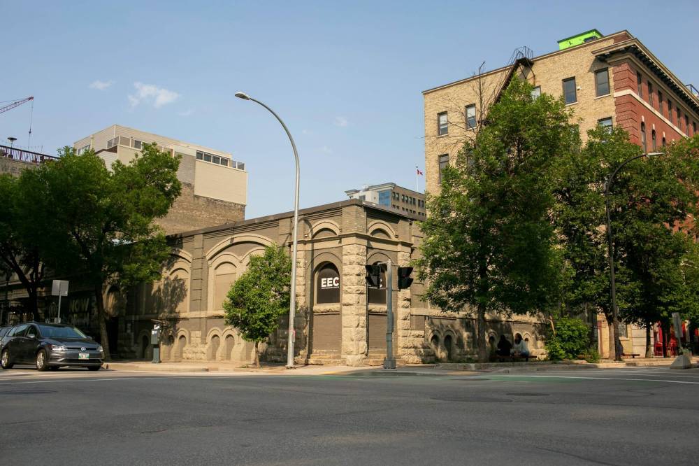 BROOK JONES/FREE PRESS
A proposed apartment complex and retail space at the site of two historic buildings in the Exchange District cleared another hurdle Tuesday. City council’s property and development committee voted to uphold a variance and partial heritage designation to a add a nine-storey addition and 114 units on top of heritage buildings located at 291 Bannatyne Ave.