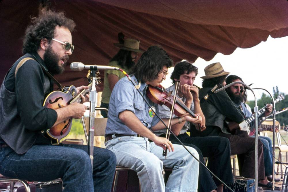 John Bachmann photo
                                Performances at the inaugural folk festival were intimate affairs.