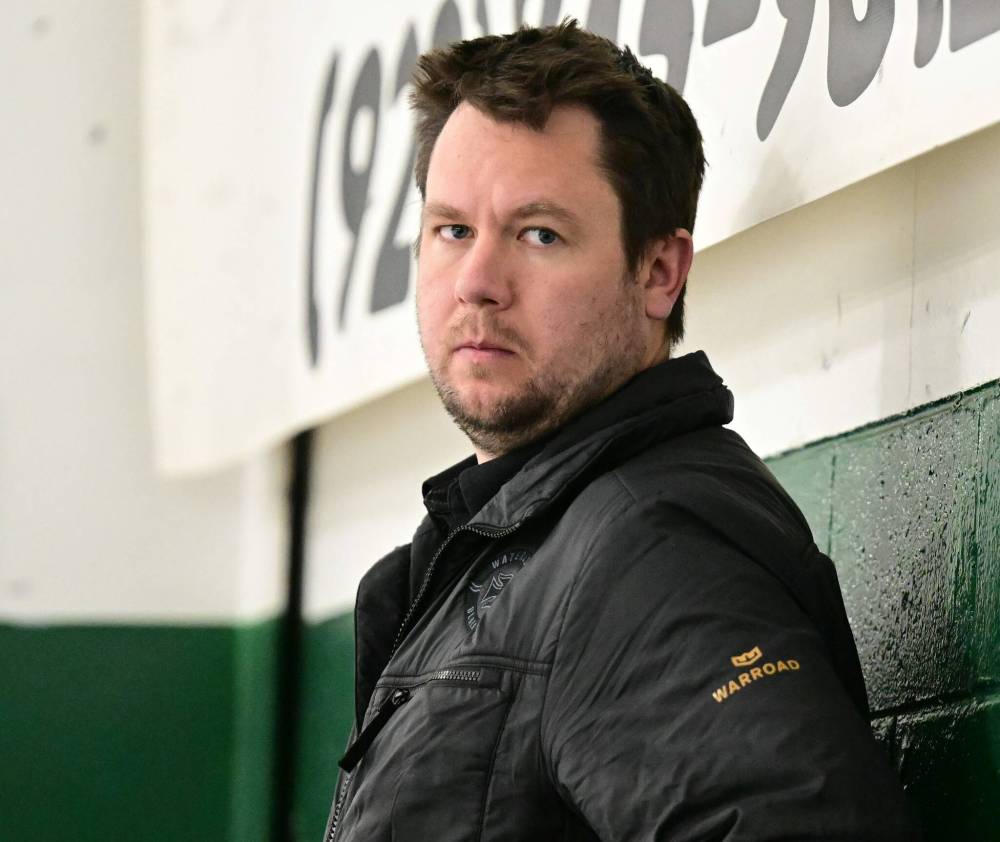DAN HICKLING PHOTO
Virden’s Bryn Chyzyk was hired by the University of North Dakota as the first general manager in the history of the men’s hockey program.