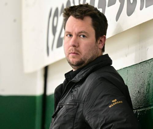 DAN HICKLING PHOTO
                                Virden’s Bryn Chyzyk was hired by the University of North Dakota as the first general manager in the history of the men’s hockey program.
