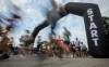 JOHN WOODS / FREE PRESS
                                The Manitoba Marathon kicked off Sunday morning.