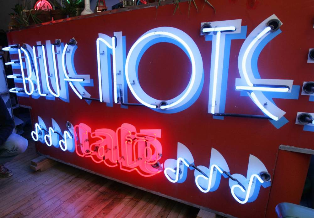 JOE BRYKSA / FREE PRESS FILES
The cafe's old neon sign.