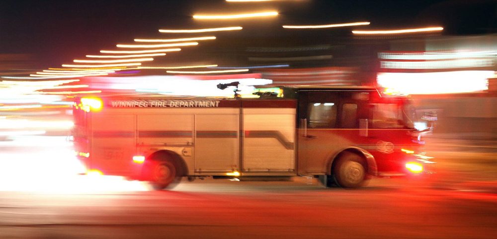 Phil Hossack / Free Press Files
                                Winnipeg Fire Paramedic Service has pulled a two-person squad unit from Station 6 at 603 Redwood Ave, in order to add more resources to fight the growing number of blazes downtown.