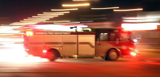Winnipeg Fire Paramedic Service has pulled a two-person squad unit from Station 6 at 603 Redwood Ave, in order to add more resources to fight the growing number of blazes downtown. (Phil Hossack / Free Press files)