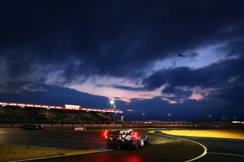 Clive Rose / Getty Images
                                At the annual 24 Hours of Le Mans car race in France, drivers and teams race around the clock.