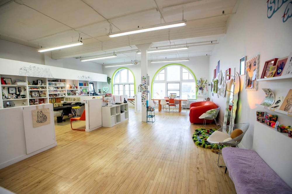 MIKAELA MACKENZIE / FREE PRESS
                                House of Saturn is in a sixth-floor space in the Exchange District.