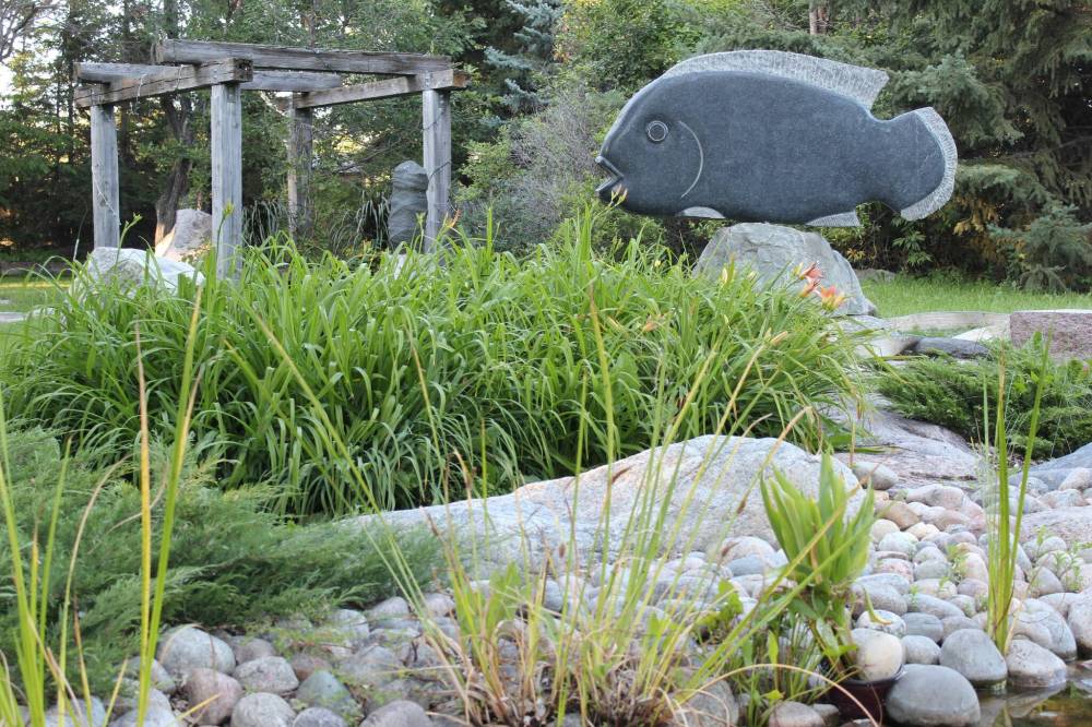 Todd Braun
                                On July 12, the Charleswood Garden Club hosts a bus tour which will include a visit to the garden of Todd Braun, master stone carver.
