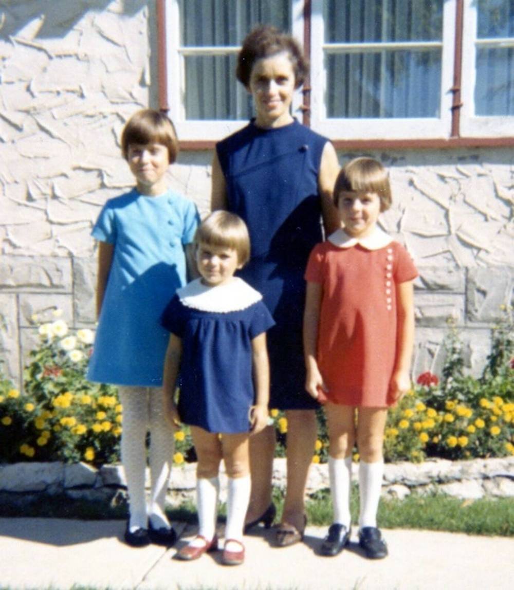 SUPPLIED
Pahl Bettcher with her three daughters, Connie, Nancy and Cindy. The girls often had matching haircuts.