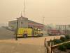PROVINCE OF MANITOBA
                                Fire crews work in Flin Flon on June 5. As of Monday, no structures within city limits were burned.