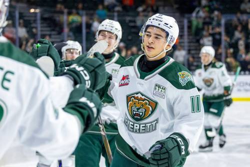 Andy Glass photo Carter Bear - Everett Silvertips