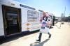 RUTH BONNEVILLE / FREE PRESS
                                49.8 - transit Bjorn Radstrom, Manager of Transit Service Development, with one of the new signs going up for the new transit system. For story on Radstrom, the top planner behind the new bus system. Reporter: Conrad Sweatman June 20th, 2025