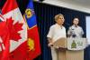 MIKE DEAL / FREE PRESS
                                Sergeant Cathy Farrell of the Manitoba RCMP Human Trafficking Unit during a press conference at division headquarters, regarding a labour trafficking investigation that led to the arrest of two individuals in Portage la Prairie, Manitoba.