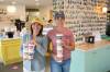 BROOK JONES / FREE PRESS
                                Fête Ice Cream & Coffee co-owners Elise Page (left) and Teri-Lynn Friesen are all smiles at their storefront location at 300 Assiniboine Ave. in Winnipeg.