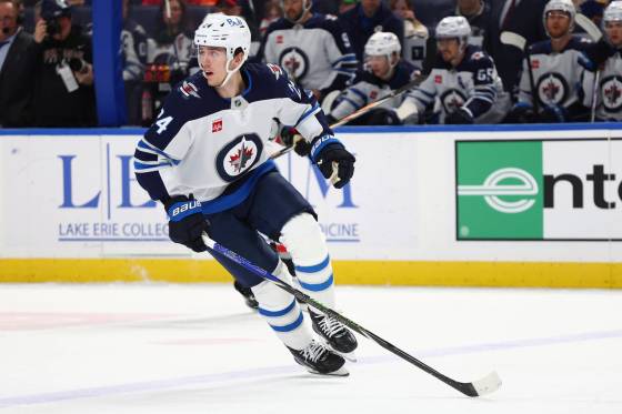 Winnipeg Jets defenceman Haydn Fleury (Jeffrey T. Barnes / The Associated Press files)