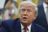FILE - President Donald Trump speaks to reporters in the Oval Office of the White House, May 23, 2025, in Washington. (AP Photo/Evan Vucci, File)