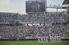 Players stand during a minute of silence for two soccer players who were killed in a car crash, Diogo Jota and his brother Andre Silva, before the Club World Cup quarterfinal soccer match between Fluminense and Al Hilal in Orlando, Fla., Friday, July 4, 2025. (AP Photo/Phelan M. Ebenhack)