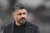 FILE - Marseille's head coach Gennaro Gattuso walks during a warm up before the French League One soccer match between Marseille and Metz at the Stade Velodrome in Marseille, France, Friday, Feb. 9, 2024. (AP Photo/Daniel Cole, file)