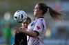 Halifax Tides' Saorla Miller, front, and her teammates recorded their first Northern Super League victory on Tuesday, June 10, with a 2-1 victory over the Ottawa Rapid, in Halifax, N.S. THE CANADIAN PRESS/Darryl Dyck