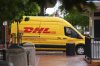A DHL delivery van Tuesday, June 3, 2025, in Boulder, Colo. (AP Photo/David Zalubowski)