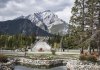 Banff Avenue is pictured prior to the G7 Finance Ministers meeting in Banff, Alta., Tuesday, May 20, 2025. THE CANADIAN PRESS/Jeff McIntosh