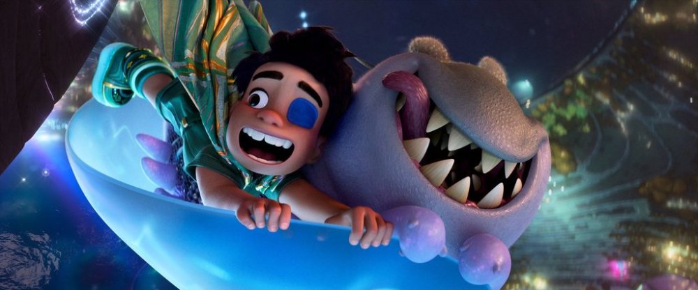 A scene from “Elio,” a Pixar animated sci-fi film about an 11-year-old orphan who yearns to be snatched by extraterrestrials to escape his loneliness — and gets his wish when an interplanetary organization mistakes him for Earth’s ambassador, is shown in this handout image. THE CANADIAN PRESS/HO-Disney/Pixar *MANDATORY CREDIT*
