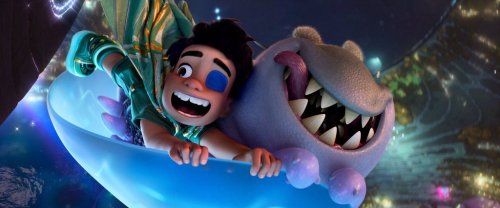 A scene from “Elio,” a Pixar animated sci-fi film about an 11-year-old orphan who yearns to be snatched by extraterrestrials to escape his loneliness — and gets his wish when an interplanetary organization mistakes him for Earth’s ambassador, is shown in this handout image. THE CANADIAN PRESS/HO-Disney/Pixar *MANDATORY CREDIT*