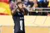 Monterrey's Sergio Ramos celebrates after scoring the opening goal against Inter Milan during the Club World Cup group E soccer match between CF Monterrey and Inter Milan in Pasadena, Calif., Tuesday, June 17, 2025. (AP Photo/Gregory Bull)