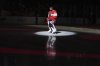 Florida Panthers goaltender Sergei Bobrovsky (72) stands on the ice before the start of Game 3 of the NHL Stanley Cup final against the Edmonton Oilers Monday, June 9, 2025, in Sunrise, Fla. (AP Photo/Lynne Sladky)