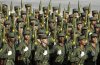 FILE - Cuban soldiers march during a military parade along the Revolution Square in Havana, Cuba, Dec. 2, 2006. (AP Photo/ Javier Galeano, File)