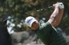 Aldrich Potgieter, of South Africa, hits from the fourth tee during the final round of the Rocket Classic golf tournament at the Detroit Golf Club, Sunday, June 29, 2025, in Detroit. (AP Photo/Paul Sancya)