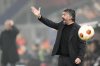 FILE - Marseille's head coach Gennaro Gattuso gestures to his players during the Europa League League play-off first leg soccer match between Shakhtar Donetsk and Olympique Marseille at Volksparkstadion in Hamburg, Germany, Thursday, Feb. 15, 2024. (AP Photo/Martin Meissner, file)