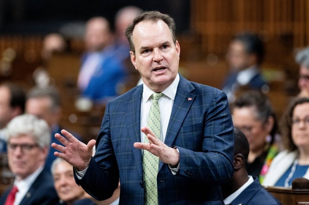 Leader of the government in the House of Commons Steven MacKinnon rises during question period on Parliament Hill in Ottawa on Friday, June 6, 2025. THE CANADIAN PRESS/Spencer Colby