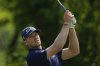 Matt Vogt tees off on the 13th hole during the first round of the U.S. Open golf tournament at Oakmont Country Club Thursday, June 12, 2025, in Oakmont, Pa. (AP Photo/Carolyn Kaster)