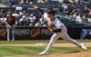 New York Yankees pitcher Clarke Schmidt throws during the seventh inning of a baseball game against the Baltimore Orioles, Saturday, June 21, 2025, in New York. (AP Photo/Noah K. Murray)