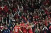 Switzerland's Geraldine Reuteler celebrates with team mates after scoring the opening goal during the Euro 2025, group A, soccer match between Switzerland and Iceland at Stadion Wankdorf in Bern, Switzerland, Sunday, July 6, 2025. (AP Photo/Martin Meissner)