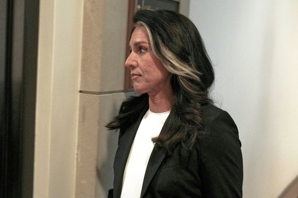Director of National Intelligence Tulsi Gabbard leaves U.S. Capitol after a Senate Appropriations Subcommittee hearing on Monday, June. 16, 2025, in Washington. (AP Photo/Mariam Zuhaib)