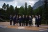 Canadian Prime Minister Mark Carney, front fifth from left, stands for the family photo with world leaders and invited guests during the G7 Summit in Kananaskis, Alta., on Tuesday, June 17, 2025. Pictured in the front row from left to right; German Chancellor Friedrich Merz, Australian Prime Minister Anthony Albanese, Mexican President Claudia Sheinbaum, French President Emmanuel Macron, Canadian Prime Minister Mark Carney, Ukrainian President Volodymyr Zelenskyy, Brazilian President Luiz Inacio Lula da Silva, Italian Prime Minister Giorgia Meloni and European Council President Antonio Costa. Pictured in the back row from left to right; U.S. Treasury Secretary Scott Bessent, World Bank President Ajay Banga President of the European Commission Ursula von der Leyen, British Prime Minister Keir Starmer, South Korean President Lee Jae-myung, South African President Cyril Ramaphosa, Indian Prime Minister Narendra Modi, Japanese Prime Minister Shigeru Ishiba, UN Secretary General Antonio Guterres and NATO secretary-general Mark Rutte. THE CANADIAN PRESS/Darryl Dyck