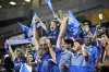 Fans cheer before the Club World Cup round of 16 soccer match between Manchester City and Al Hilal in Orlando, Fla., Monday, June 30, 2025. (AP Photo/Phelan Ebenhack)