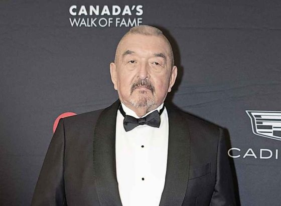 Graham Greene on the red carpet for the 2022 Canada’s Walk of Fame Gala in Toronto. (Tijana Martin / The Canadian Press files)